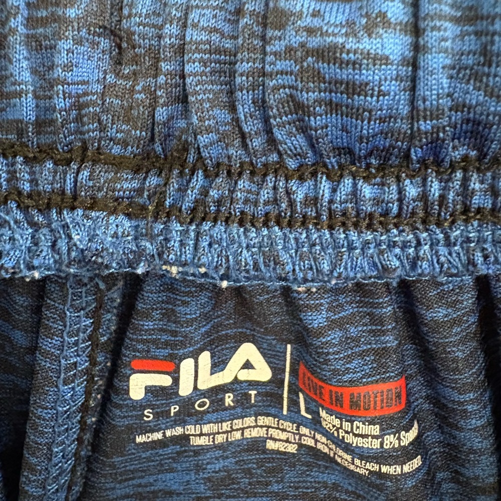 Fila Sport Blue Shorts - Picture 2 of 3